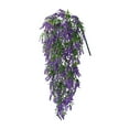 thumbnail image 2 of Zawou Artificial Lavenders Wall Hanging Fall Flowers, Fall Flowers Fall Decorations, Faux Silk Flower in Planter UV Resistant for Autumn Decor Home Indoor Outside Gardens Porch, 2 of 7