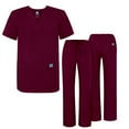 thumbnail image 1 of Adar Mens Medical Scrubs Set Medical Uniforms - Roomy Fit (30 Colors), 1 of 7