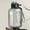 Black, variant on Water Bottle With Straw Cap Large Jug,Motivational Drinking Gallon Jug Transparent Grey,1700ML Leakproof Container With Handle Strap,BPA Free Plastic Flask For Gym Outdoor Travel.(1.7L)