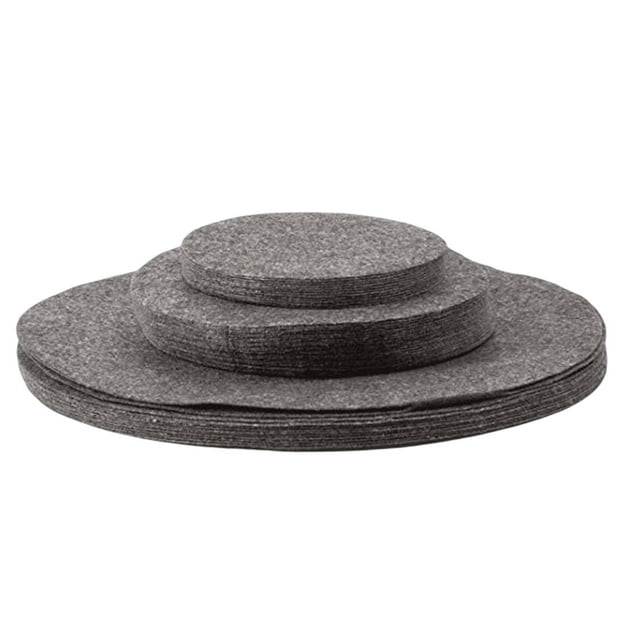 Rongfmy 3 Tailles Protecteurs d'Assiettes Souples Ustensiles de Cuisson Empilables