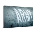 thumbnail image 1 of Side View of Military Plane with Inscription, Stretched Canvas Wall Art by kyolshin Sold by Art.Com, 1 of 5