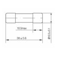 thumbnail image 4 of 5PCS 15A Consumer Unit Fuse Box Fuse 15 Amp PV DC Fuse 1000V 10*38mm, 4 of 11