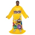 thumbnail image 2 of Snuggie M&M's, the Original Wearable Blanket with Sleeves, Adult One Size, Yellow, 2 of 5