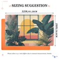 thumbnail image 6 of Yayeee Doormat for Indoor Entrance 32" x 20" Non Slippery Floor Rug, Pink Sunset, 6 of 8
