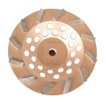 7 inch 12 Segments Diamond Cup Grinding Wheels 5/8"-11 Arbor for Concrete and Masonry Angle Grinder