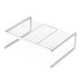 thumbnail image 1 of Porte-vaisselle, Égouttoir Multi-Usage Blanc pour Cuisine 27x20.5x7.7cm, 1 of 8