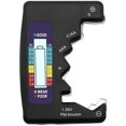thumbnail image 2 of Instrumento de medición digital, probador de batería digital Pantalla LCD Probador de batería universal para pilas de botón Aa5 Aaa7N 1.5V 9V Durable y hábil Afortunado Sencillez, 2 of 3