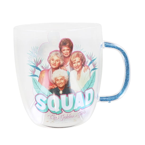 Taza de cerámica Silver Buffalo The Golden Girls Squad, 400 ml