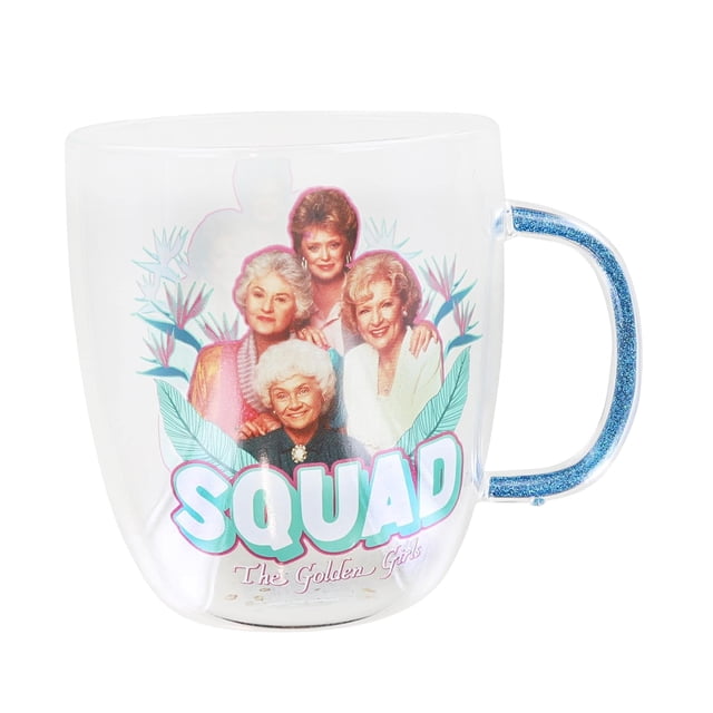 Taza de cerámica Silver Buffalo The Golden Girls Squad, 400 ml