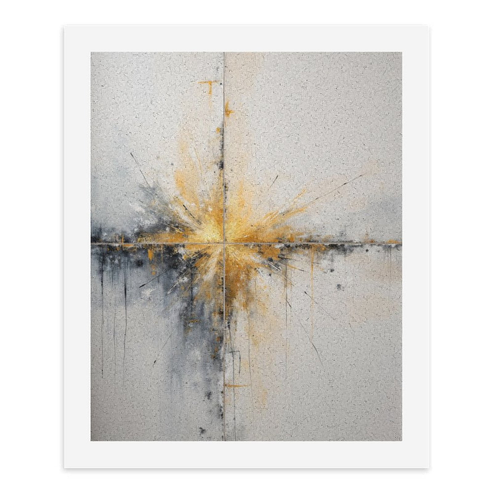 Paint By Numbers Kit for Adults Beginner - Abstract Explosion Burst Art Painting DIY Canvas Painting Kits for Adults, Frameless Paint By Number for Adults for Home Wall Decor 16x20 Inch