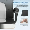 thumbnail image 3 of Lacoo Mid Back Gaming Chair Ergonomic PU Leather Computer Gaming Chair Office Chair with Armrests, White, 3 of 8