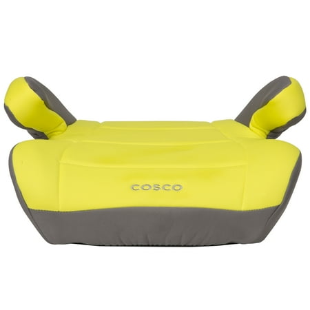 Cosco Topside Booster Car Seat - Easy to Move, Lightweight Design, Lemon