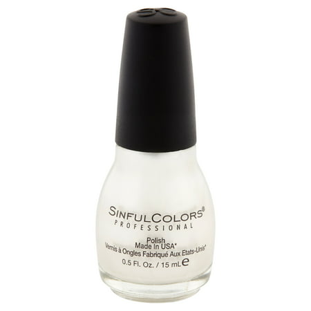 Sinful Colors Professional Nail Polish, Tokyo Pearl, 0.5 Fl (Best No Chip Nail Polish)