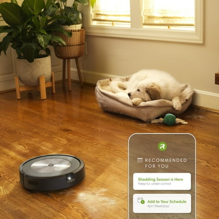 iRobot Roomba j7+ (7550) Wi-Fi Connected Robot Vacuum with Automatic Dirt Disposal - Graphite