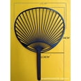 thumbnail image 2 of Homoyoyo 20Pcs Black Plastic Hand Fan Frames for Craft Kits, Elegant Wall Decorations and Creative Art Projects, 2 of 6