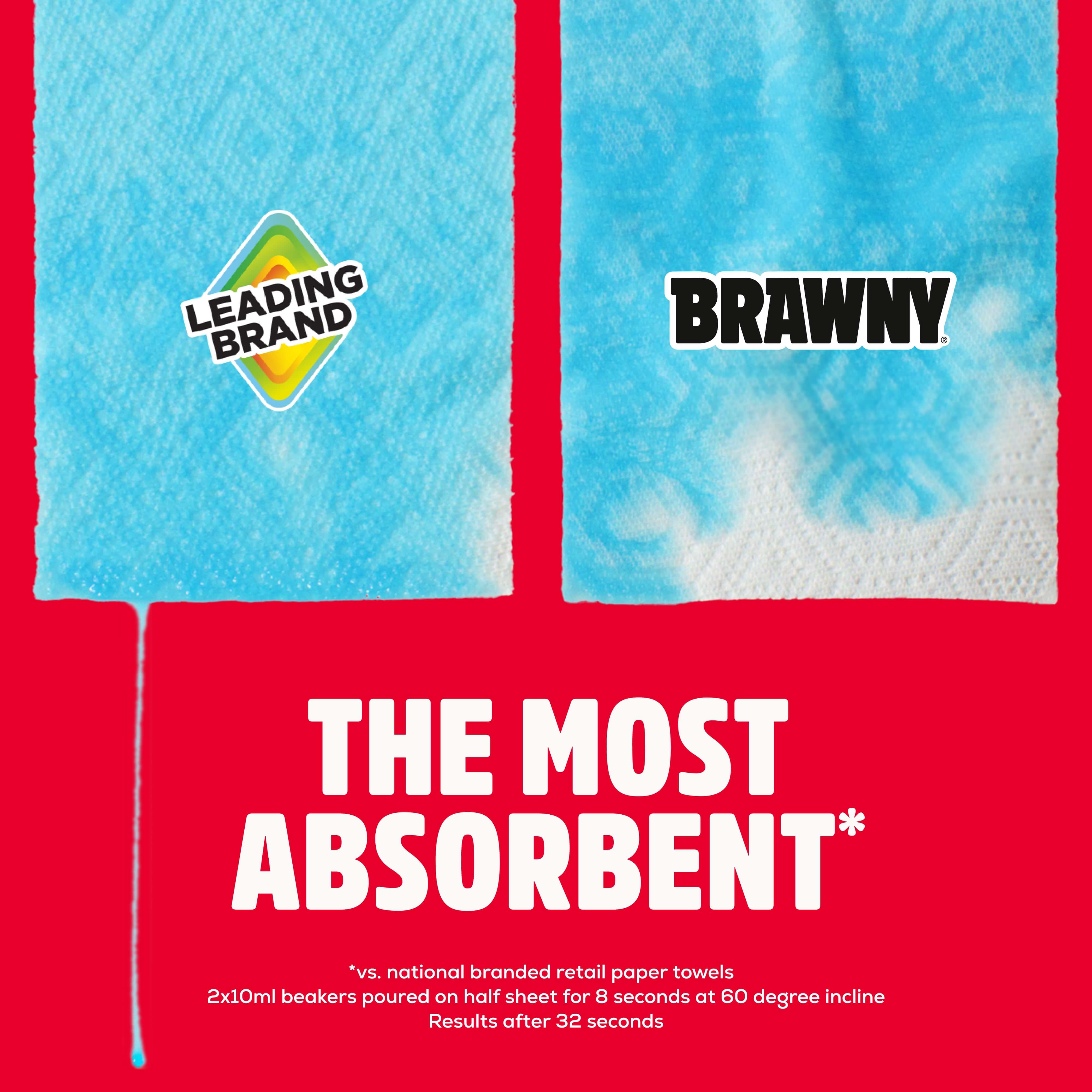 Brawny Tear-A-Square Paper Towels, 6 Double Rolls photo 7