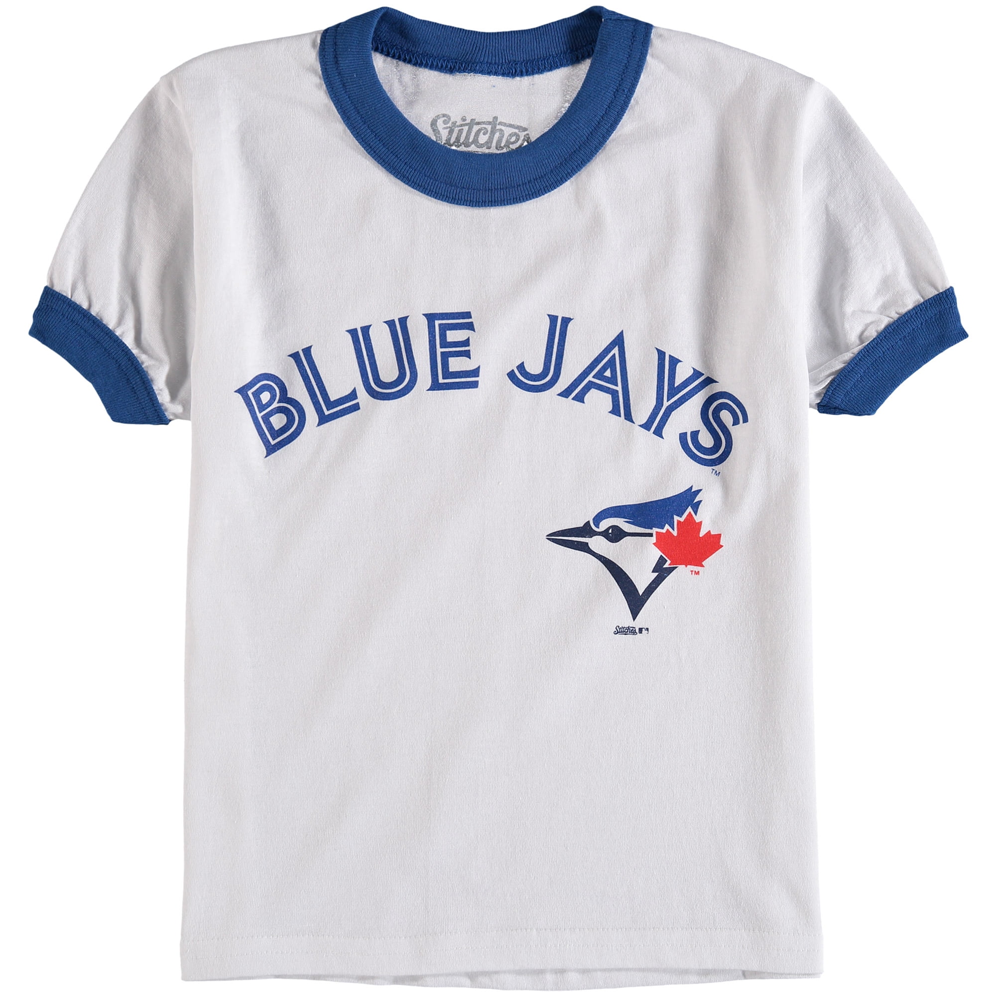 white blue jays shirt