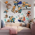 thumbnail image 5 of 20 Pcs For Dogs Man Theme Wall Stickers – Cartoon Character Wall Decals for Bedroom, Living Room, Playroom Decor, 15.7x23.6 Inch, 5 of 5