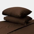 thumbnail image 4 of Juego de Sabanas Tacto Seda Matrimonial 4 piezas Chocolate, 4 of 4