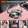 thumbnail image 5 of KOMI for Google Pixel 8 Pro Case, Slim Tough Rugged Shockproof Protective Pixel 8 Pro Phone Case with Metal Ring Kickstand for Google 8 Pro Case, Pink, 5 of 5