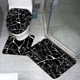 thumbnail image 5 of 3x Asiento de Asiento de Asiento Conjuntos de Cojines de Decoraciones de Alfombra Suave Transpirable Alfombra de Mármol Agua de Mármo F perfecl Tapa de baño, 5 of 7