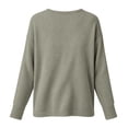 thumbnail image 6 of Kezqiaxn Shirts for Women Trendy Fashion Long Sleeve V-Neck Casual Pullover Tops for Fall and Winter Women's Clothes, 6 of 6