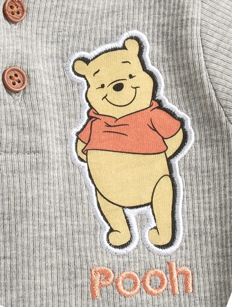 Disney Baby Boys' Winnie the Pooh Hooded Top and Pants Set, Sizes 12-24M
