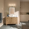 thumbnail image 4 of 55226CHFLU Kichler Lighting Gioe - 3 Light Bath Vanity-10.5 Inch Tall and 24.25 Inch Wide-Chrome Finish-Clear Fluted Glass Color, 4 of 5