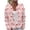 426#Vermilion, variant on Womens Christmas Long Sleeve Cardigan Relaxed Fit Button Up Festive Outer Layer L
