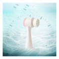 thumbnail image 4 of item Manual Facial Cleansing Brush, 3D Face Brush, Double-Ended Silicone Exfoliating Brush, 4 of 5