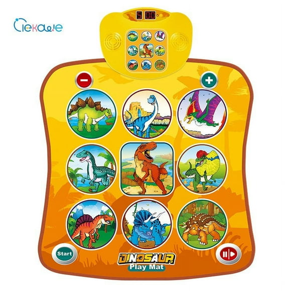 Dance Mat Gift for 3-12 Year Old Girls Boys Electronic Dance Pad Game Toy for Kids Age 4 5 6 7 8 9 10+ Create Songs Built-in Music 3 Game Modes 5 Challenge Levels Christmas Birthday G