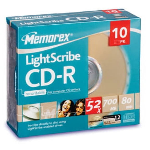 LightScribe 52x CD-R Media