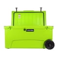 thumbnail image 2 of 110 Quart Rolling Cooler with Wheels – USA Made Hard Sided Ice Chest, Original Green | Frosted Frog, 2 of 2