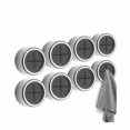 thumbnail image 5 of 1/3/8pcs Kitchen Towel Holder, Self Adhesive Wall Dish Towel Hook, Round Wall Mount Towel Holder For Bathroom, Kitchen And Home, Wall, Cabinet, Garage, No Drilling Required, 5 of 5