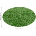 thumbnail image 2 of Simulated Grass Round Table Mat Artificial Tabletop Grass Mat Decor Lightweight Green Placemat for Indoor Outdoor Dining Weddings Parties$$Home Decor, Kitchen, & Other, 2 of 9
