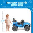 thumbnail image 2 of CazToi Camión Infantil 12V 4x4 Control Remoto Bluetooth Luces LED Ruedas EVA, 2 of 8