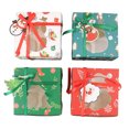thumbnail image 1 of BOX FOR CUPCAKE CHRISTMAS 4 PC INSERT 12 PC, 1 of 2