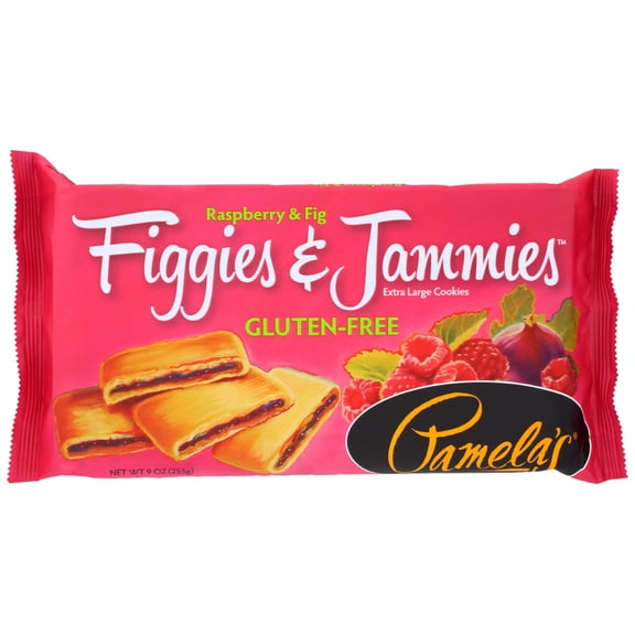 Pamela'S Products Figgies And Jammies Raspberry, 9 Oz