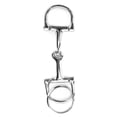 thumbnail image 2 of Porte-clés en Forme, Porte-Clés Snaffle en Forme de D Durable Porte-Clés Morceaux de Cheval Porte-Clés Ultra Réactif, 2 of 9