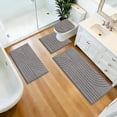 thumbnail image 5 of Ileading Bathroom Rugs Sets 4 Piece with Lid Cover Absorbent Microfiber Bathroom Shower Mat Set, 5 of 11