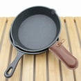 thumbnail image 4 of Poignée de Friteuse Couverture Extérieure en Fonte Poignée de Friteuse Manchon Poignée de Poêle Finition de Luxe, 4 of 5