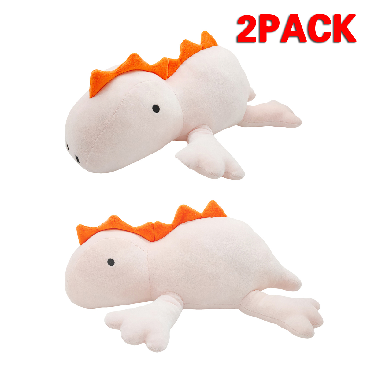 2 PACK Dinosaur Heavy Plush Dinosaur Heavy Stuffed Animals Weighted