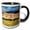 Black/White, variant on 3drose, Dunes of Great Sand Dunes National Park, Colorado, 11oz Magic Transforming Mug