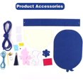 thumbnail image 3 of kit De Couture Pour Enfants (licorne Bleu Marine), Kit De Bricolage Pour Petites Filles, Kit De Bricolage Licorne Non Tiss Avec Fil, Aiguille Et A, 3 of 5