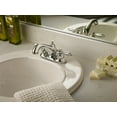 thumbnail image 2 of Allura 4 in. Centerset 2-Handle Bathroom Faucet with Drain Assembly in Polished Chrome (1.2 GPM), 2 of 2