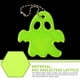 thumbnail image 3 of Raindrops 10Pcs Night Riding Reflective Ghost Pendants Green  Festival Decor, 3 of 8