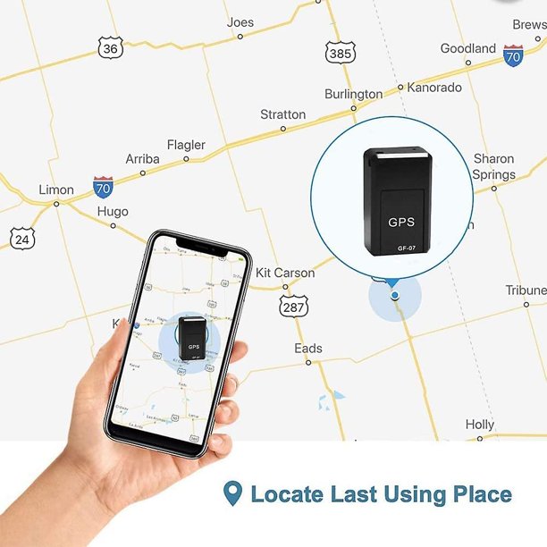 Rastreador de Gps, Mini Gps magnético Localizador de automóvil en tiempo real, Rastreador de posicionamiento en tiempo real portátil Mini Long Standby para vehículo de automóvil, evitar que los ni?os Elder Pets F ShuxiuWang 8390606608345
