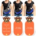 thumbnail image 2 of YUDODO Pet Dog Sling Carrier Malla Transpirable Viaje Seguro Sling Bag Carrier para Perros Gatos, 2 of 5