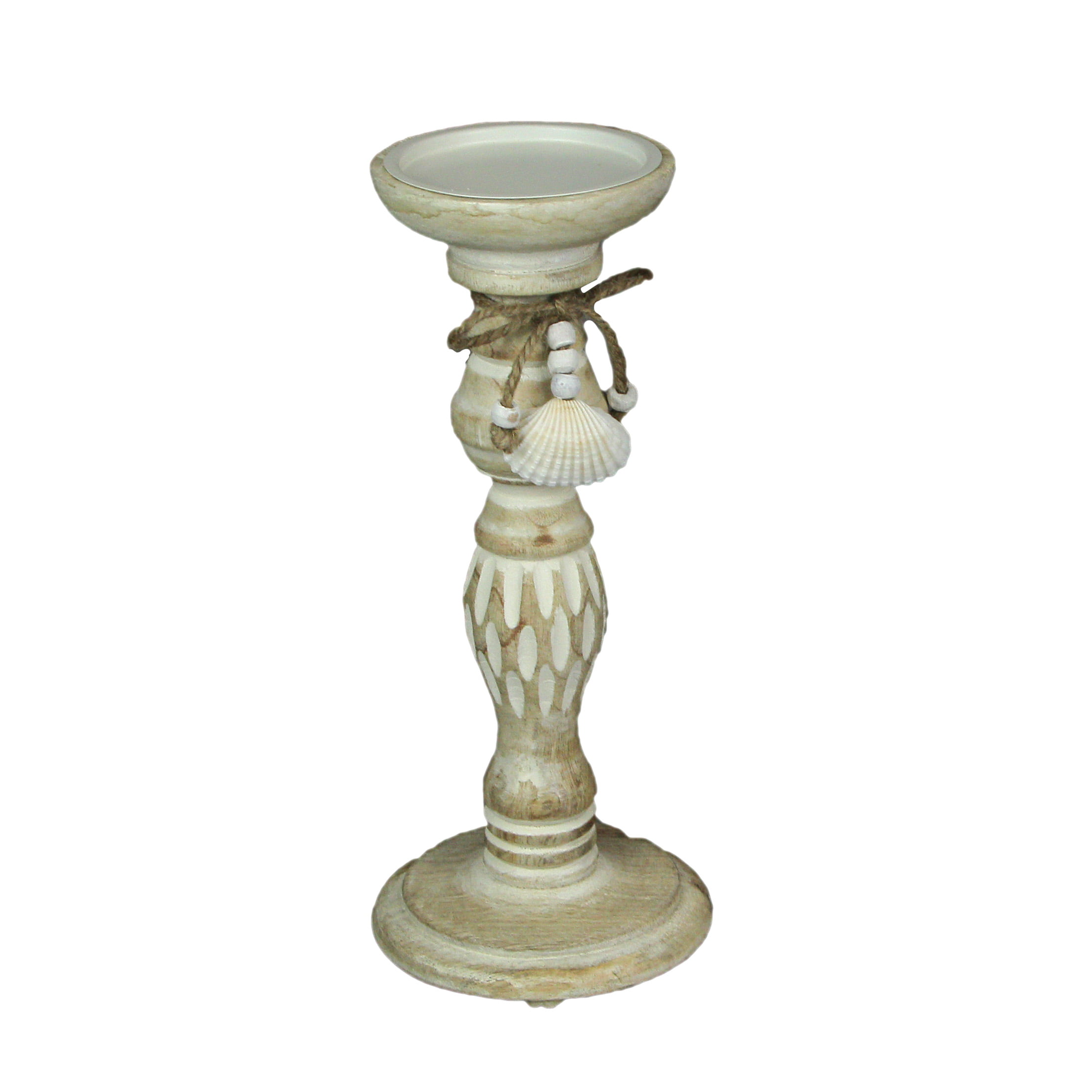Candle Stand Jewelry Holder Ocean Art Ceramic Stand Sea Style