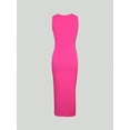 thumbnail image 4 of Button-Front Midi Dress (S, Rose), 4 of 4
